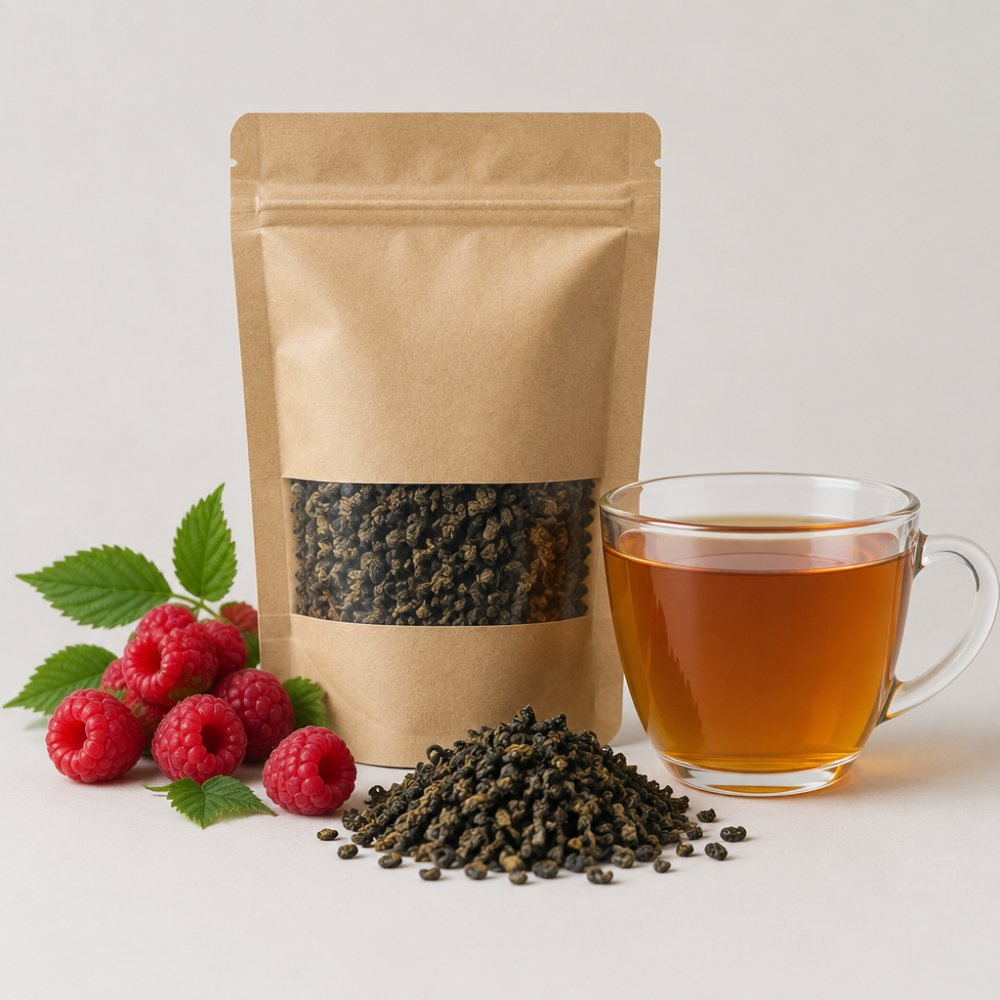 Fermentētas meža aveņu lapas 30gr.