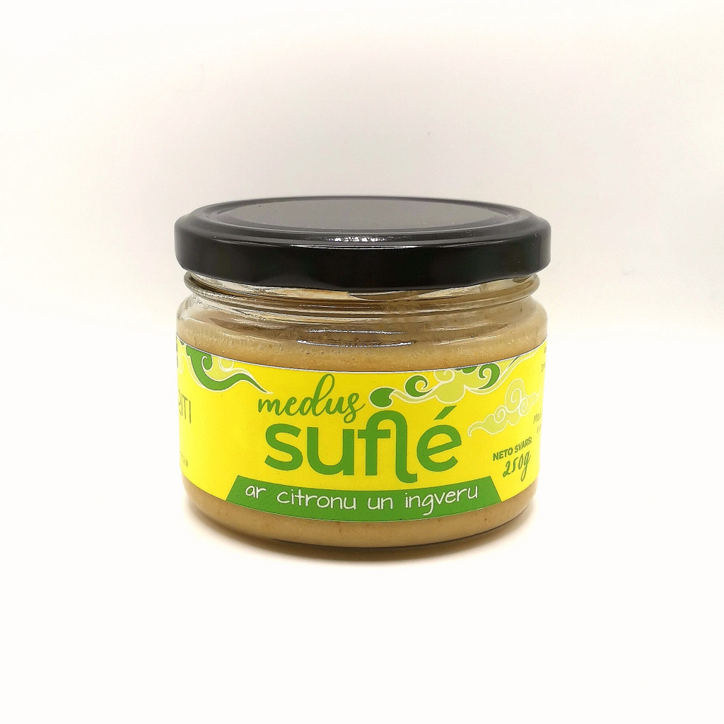 Citrona-Ingvera medus suflē 250g.