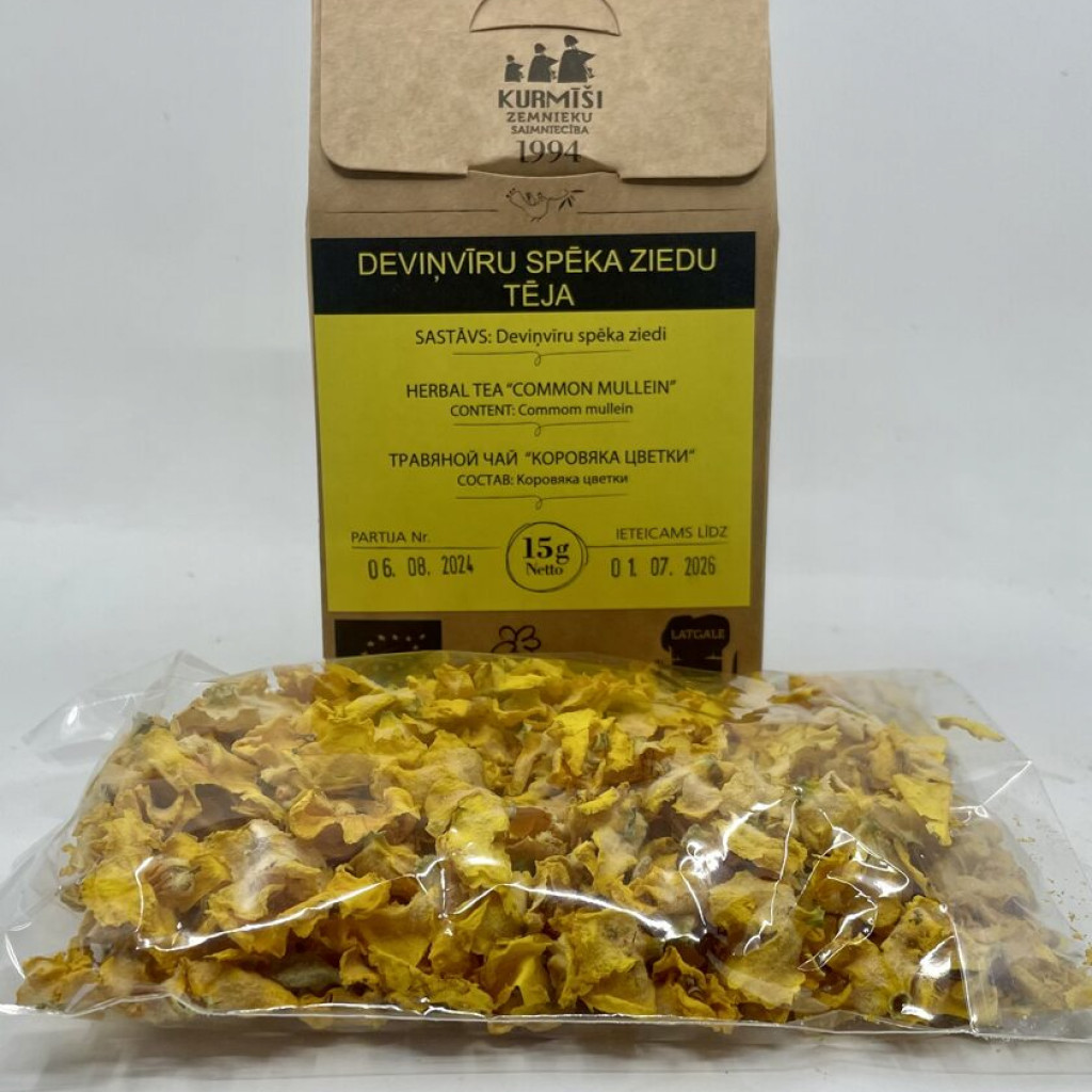 Deviņvīru spēka ziedu tēja (beramā) 15g