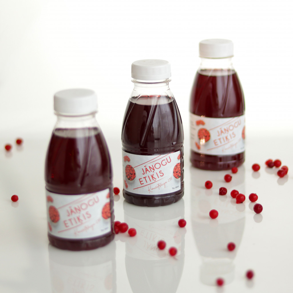 Raudonųjų serbentų actas 300ml