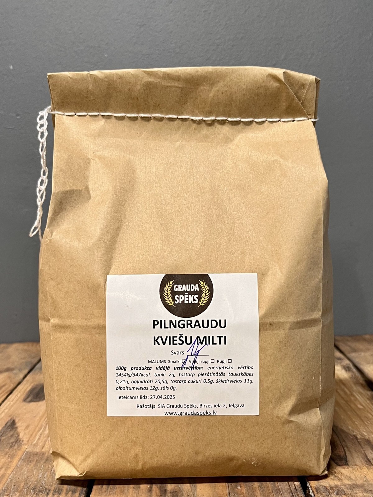 Täistera NISUJAHU (keskmise jämedusega)
