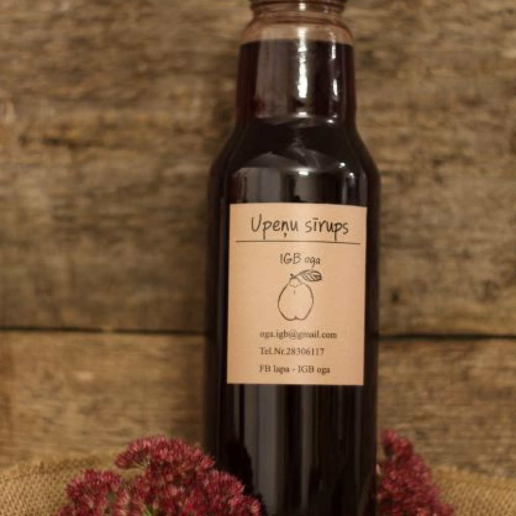 Juodųjų serbentų sirupas 750ml