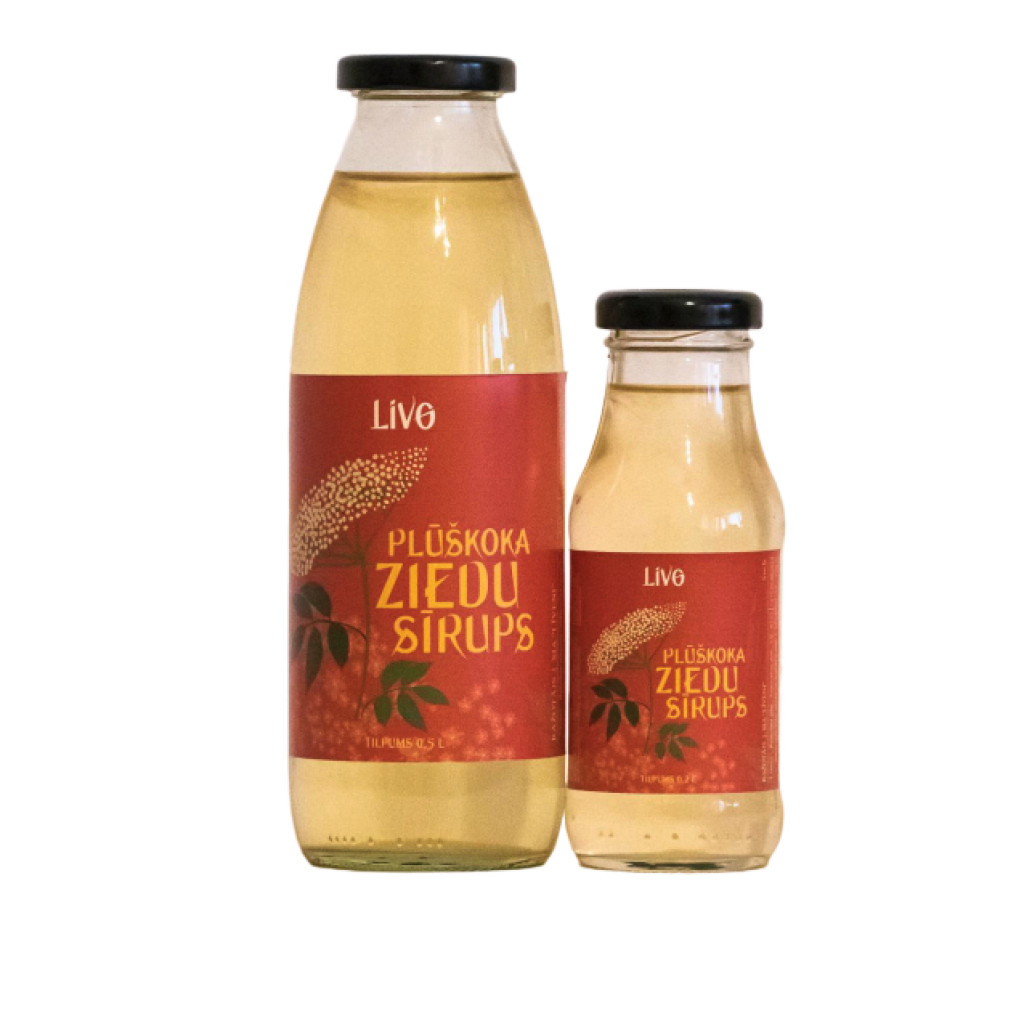 Juodojo šeivamedžio žiedų sirupas 0,2l