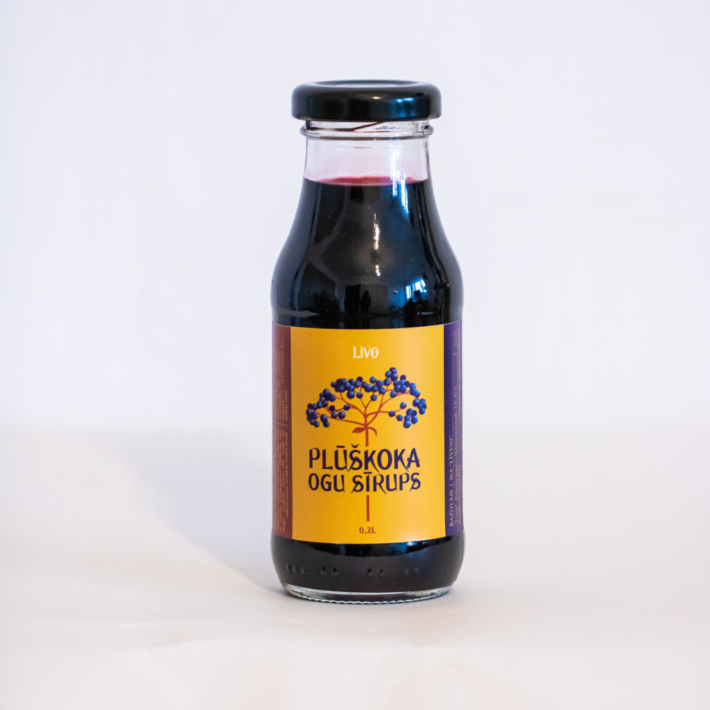 Šeivamedžio uogų sirupas 0,2l