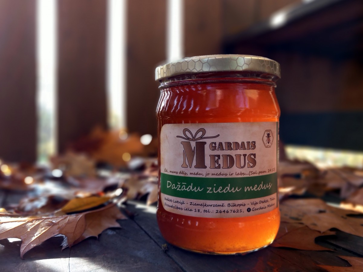 Dažādu ziedu medus 650g