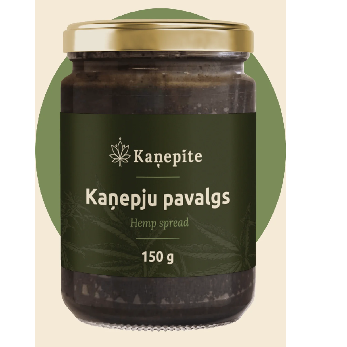 100% паста из семян конопли