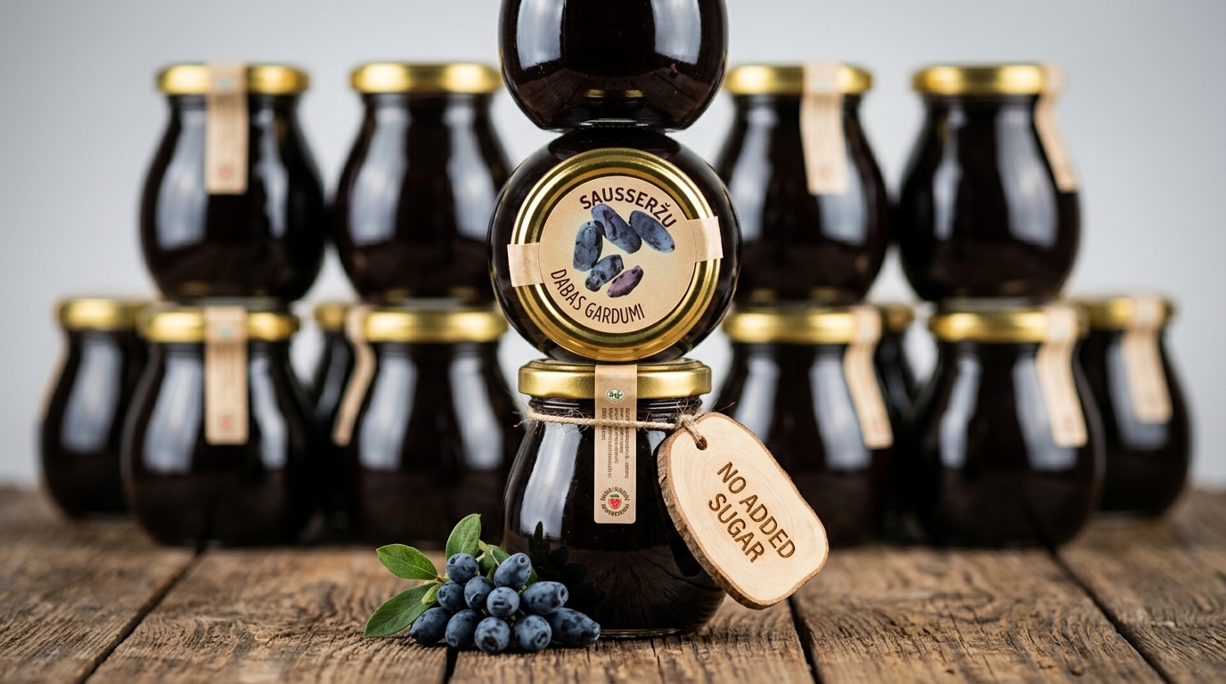 Honeysuckle berry sauce, organic, 270ml