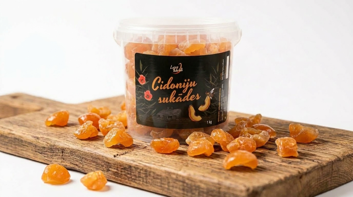Ebaküdoonia sukaadid, mahe, 1kg