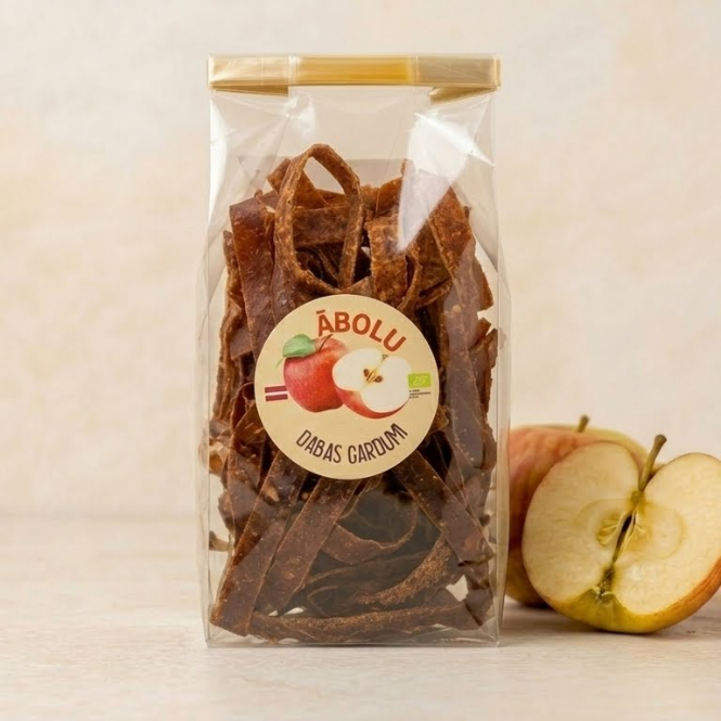 Obuolių šiaudeliai, 35g, ekologiški