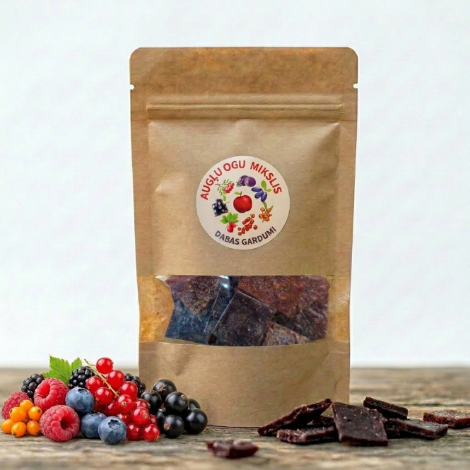 Puuvilja-marjakommid, assortii, 60g