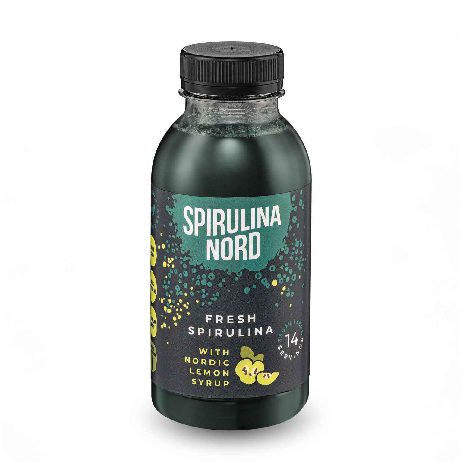 Spirulina ebaküdooniaga, 14 portsjonit, 330 ml
