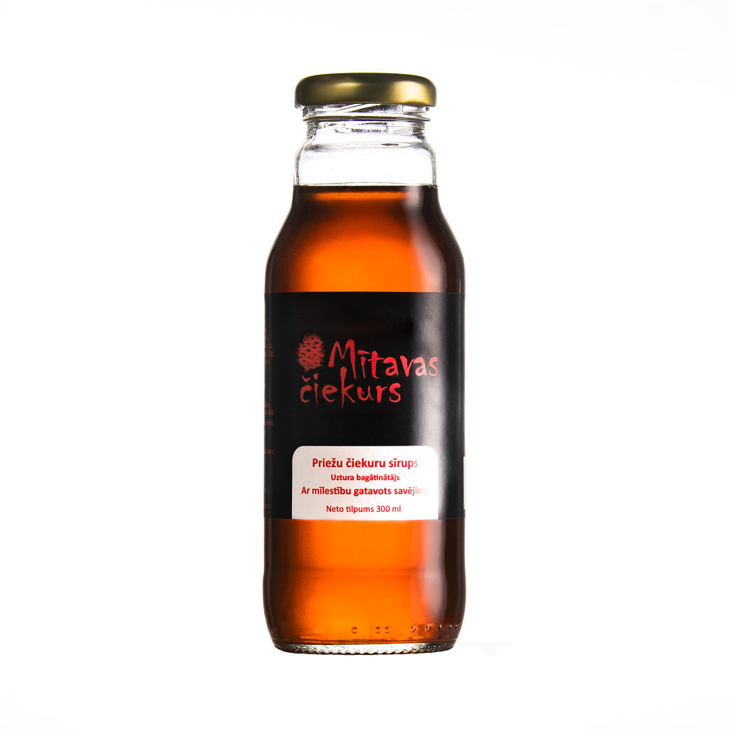 Pušų kankorėžių sirupas 300ml