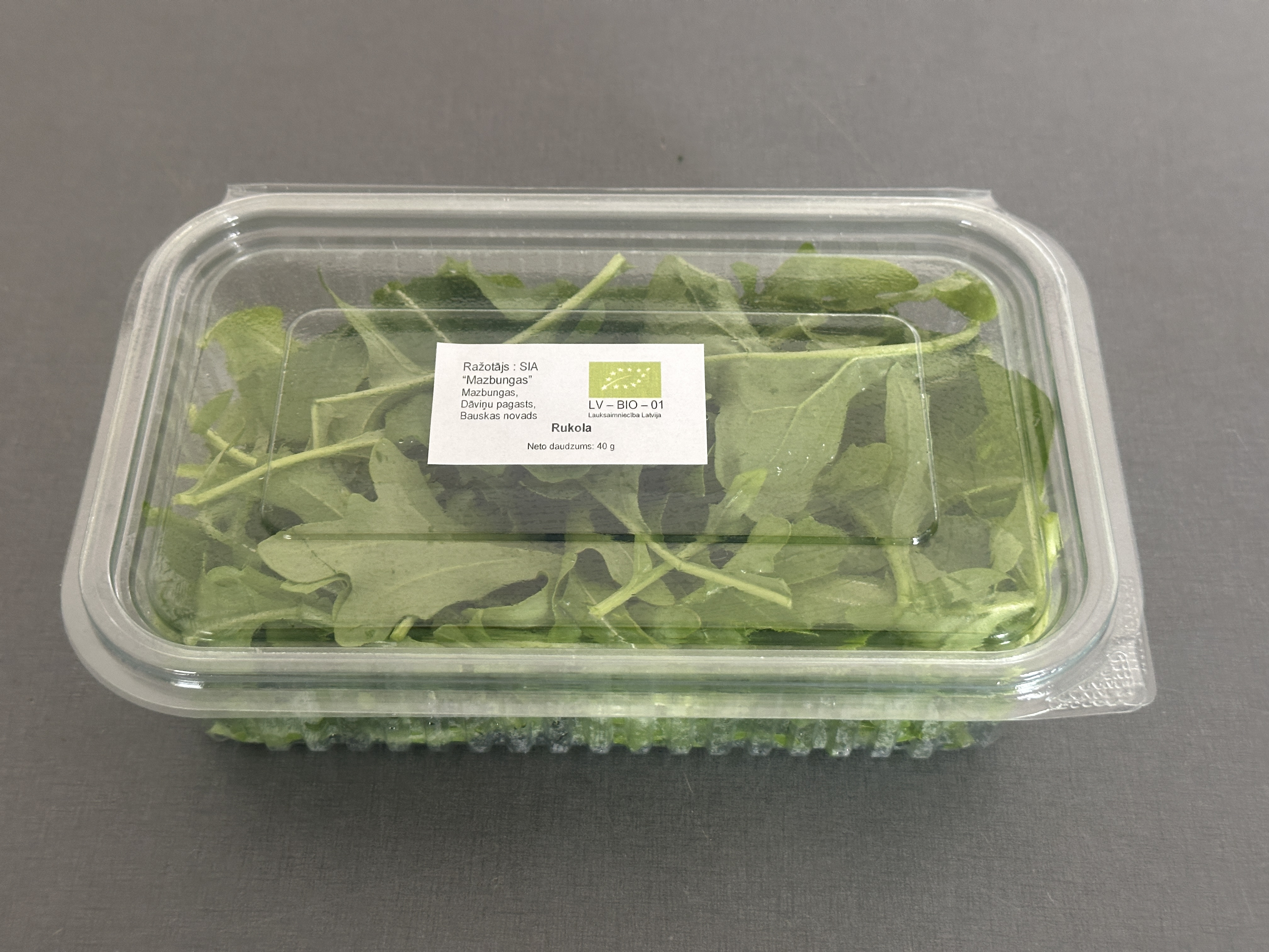 Rukola, mahe LV-BIO-01 40g