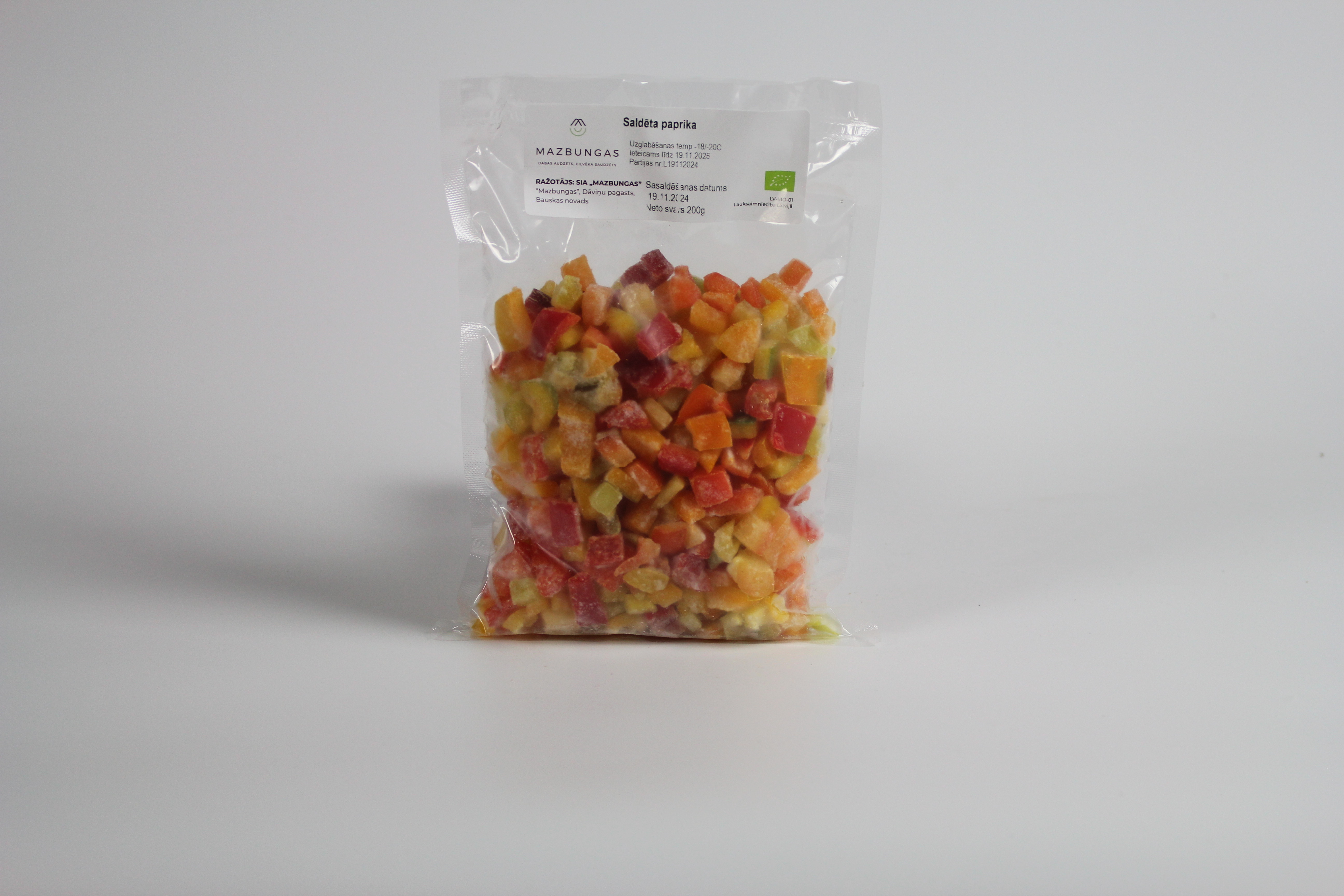 Saldēta paprika BIO LV-BIO-01 250g