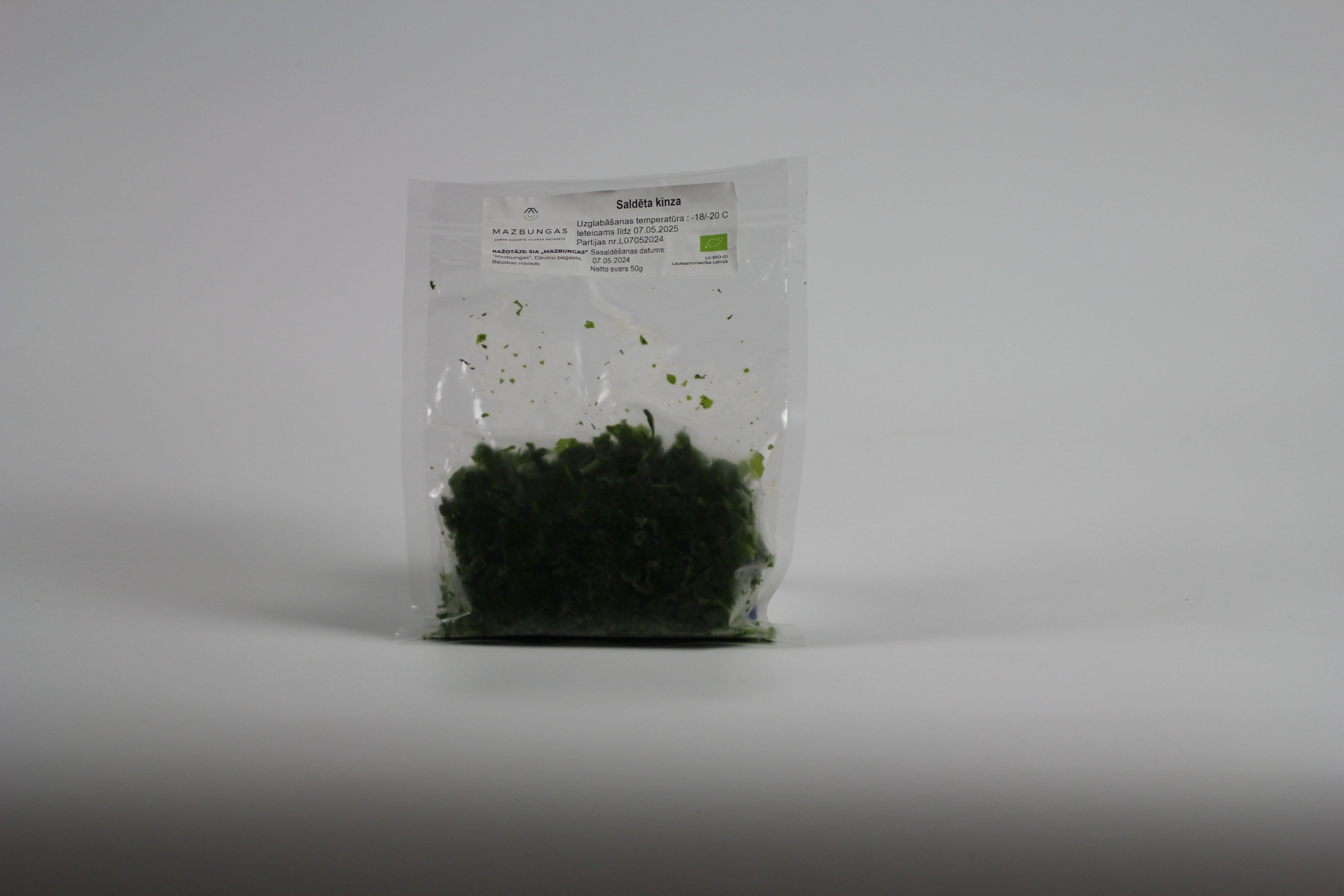 Saldēta kinza BIO LV-BIO-01 50g