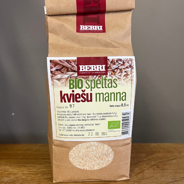 BIO манная крупа из спельты 1 кг