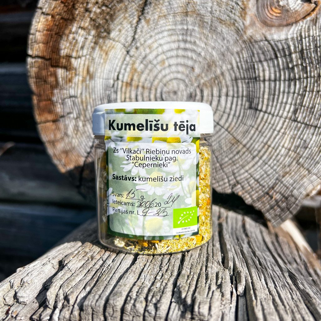 Kumelīšu ziedu tēja