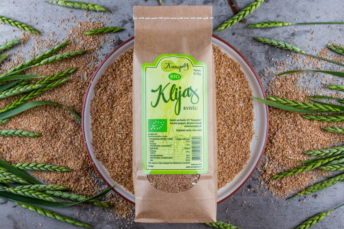 BIO kviešu klijas 0,2kg