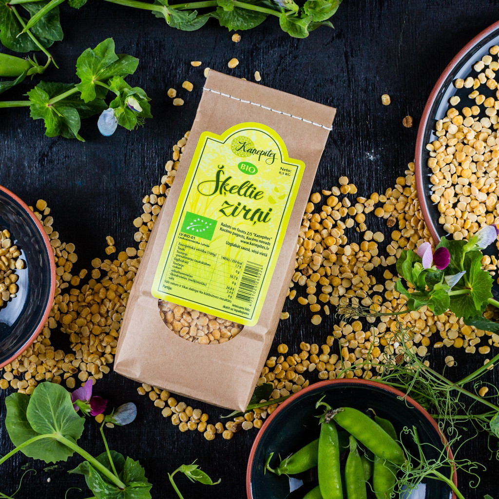 BIO split peas 1kg