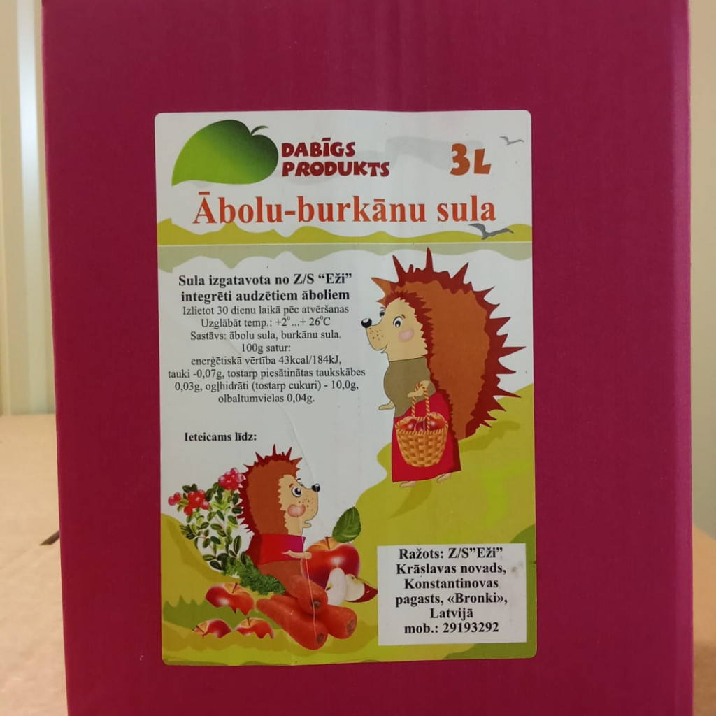 Apple-carrot juice
