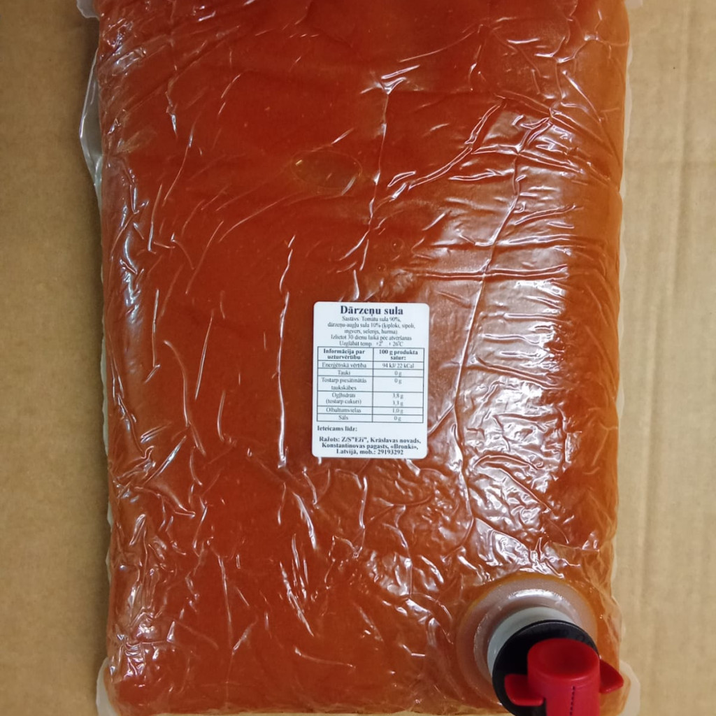 Vegetable juice