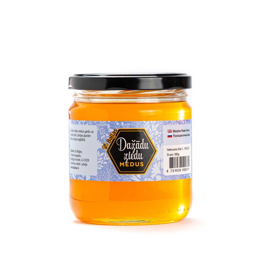 Dažādu ziedu medus 500g