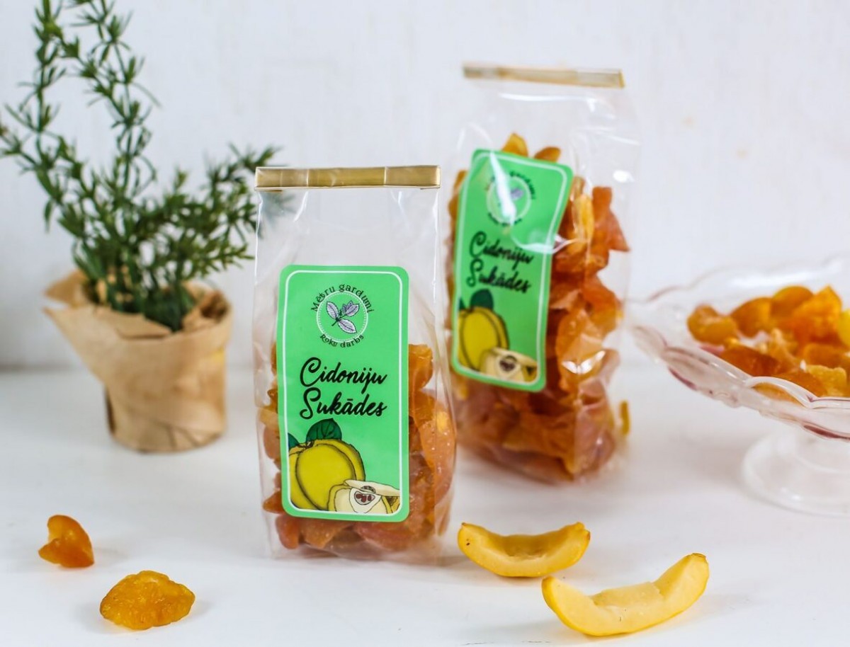 BIO цукаты из айвы 120 г